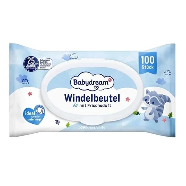 Babydream Windelentsorgungsbeutel - 100 Stück