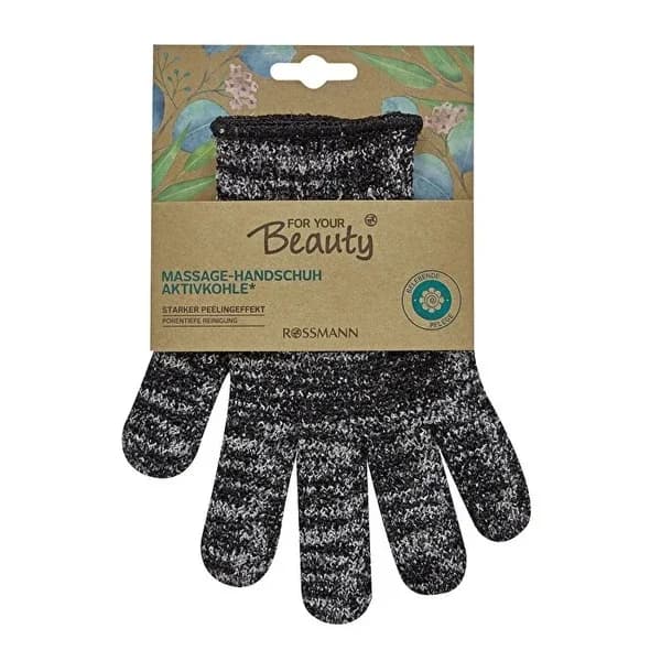 Kohlenstoff-Massagehandschuh - Hautreinigungswerkzeug von For Your Beauty