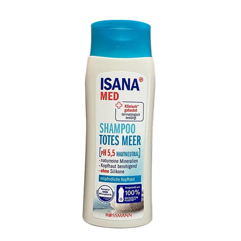 Isana Med Sensitives Haut Shampoo mit Totes Meer Salz 200 ml