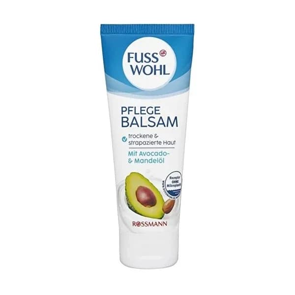 Fusswohl 75ml Fußpflegebalsam mit Urea & Avocadoöl