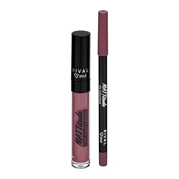 Rival Loves Me Mattitude Matte Lippenstift und Stift Duo Set