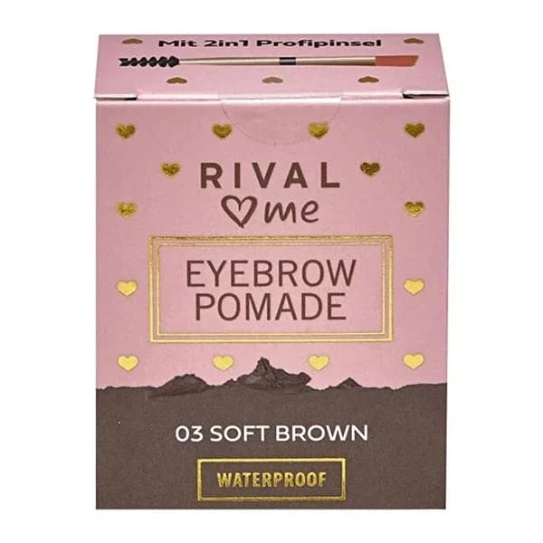 Rival Loves Me Langanhaltende Augenbrauenpomade + Pinsel 1 Stück