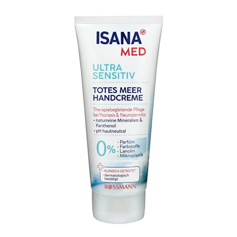 Isana Med Handcreme mit Totes Meer Salz - 100ml