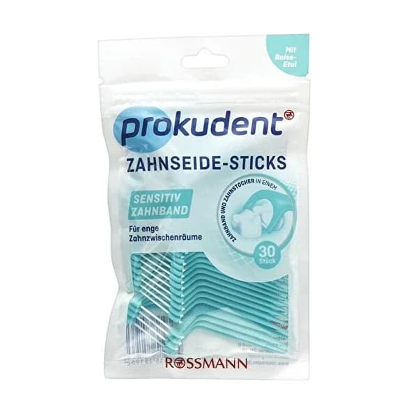 Prokudent Zahnseide und Zahnstocher - 30 Stück
