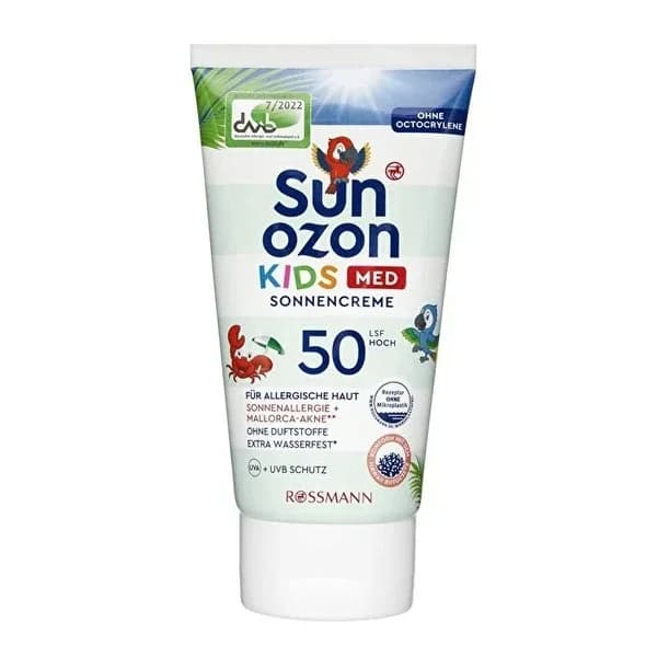 Sunozon MED Kids Sonnencreme 50SPF - Empfindliche Haut, 150ml