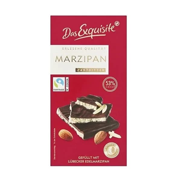 Die Exquisite Zartbitterschokolade mit Mandelpaste - 140g