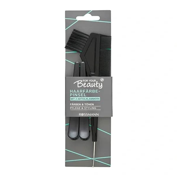 Haarfärbepinsel-Set - 2 Premium-Pinsel von For Your Beauty