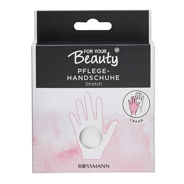 Baumwollhandschuhe zur Feuchtigkeitspflege von For Your Beauty