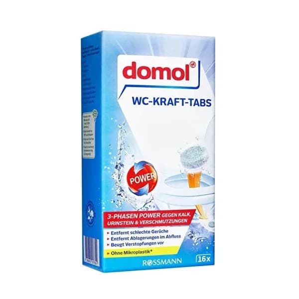 Domol WC-Reinigungstabletten - 16 x 20g