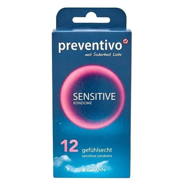Preventivo Veganer Naturkautschuk Kondome 12er-Pack
