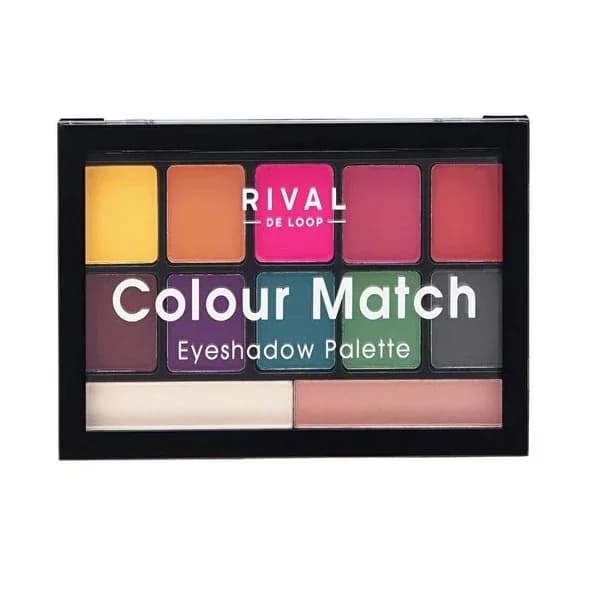 Rival de Loop Bunte Matte Lidschattenpalette - 1 Stück
