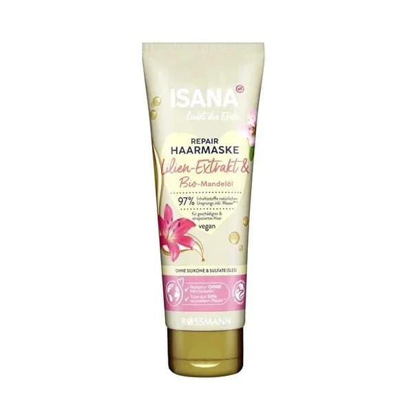 Isana Love Nature Vegane Haarkur mit Mandelöl und Lilienextrakt