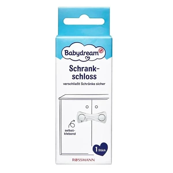 Babydream selbstklebendes Baby-Schrank Schloss - Sicher & Vegan