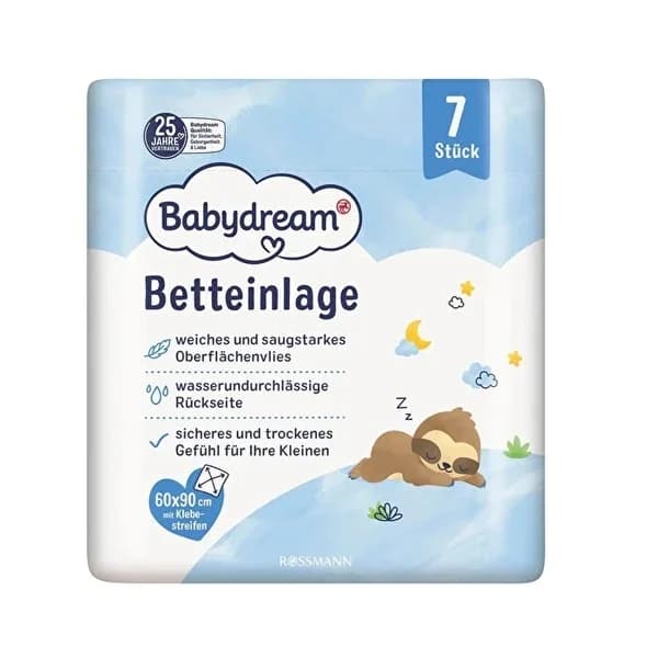 Babydream Matratzenauflage für Babybetten 7er-Pack