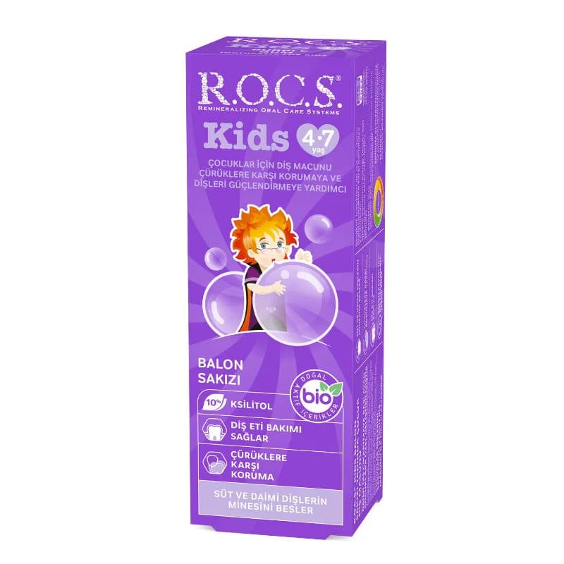 ROCS Kids Kaugummi Zahnpasta 35ml