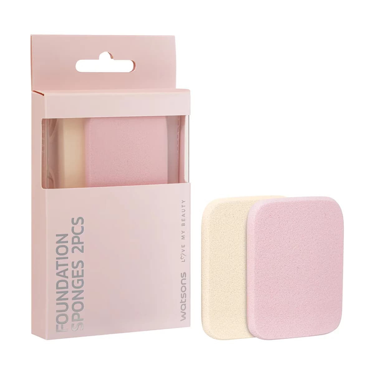 Watsons Foundation Schwamm 2er Pack - Weiche, hypoallergene Applikatoren