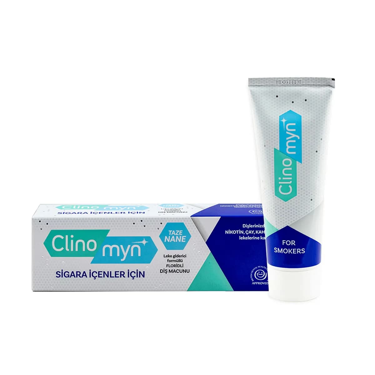 Clinomyn Aufhellende Zahnpasta für Raucher - 75ml