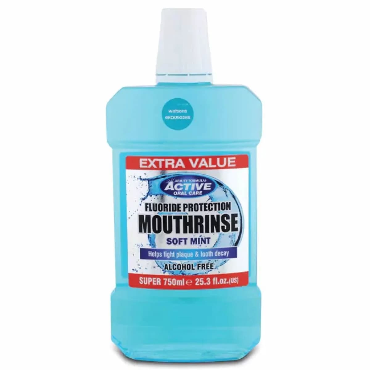Beauty Formulas alkoholfreies Soft Mint Mundwasser 750ml