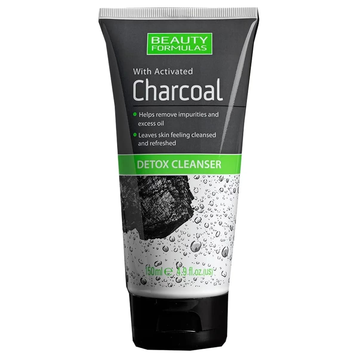 Beauty Formulas Aktivkohle Detox Gesichtsreiniger 150ml