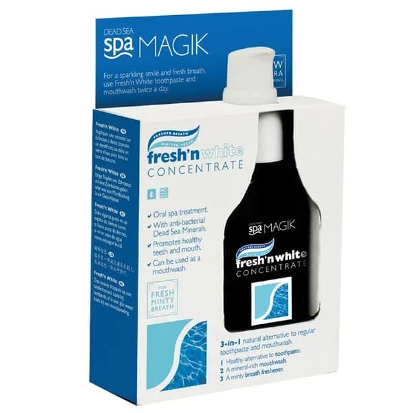 Mundspülung 60ml von Dead Sea Spa Magik - Natürliche Mundpflege