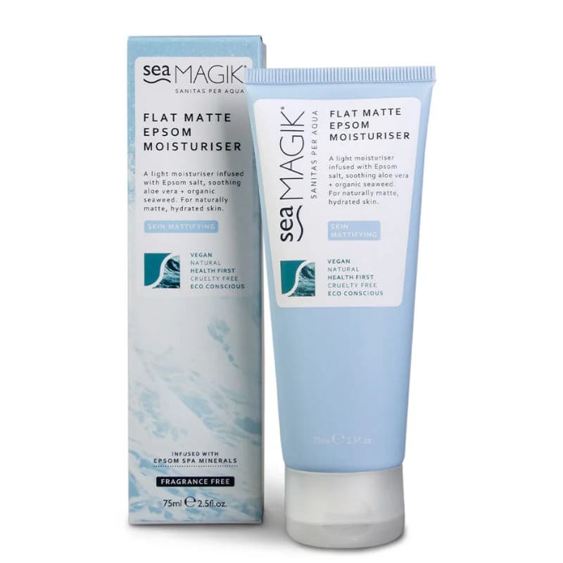Totes Meer Magik Epsom Feuchtigkeitscreme - Mattes Finish, 75 ml