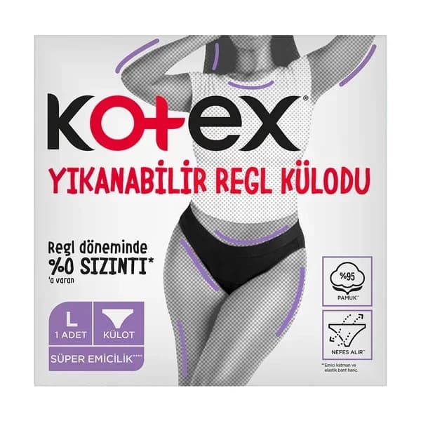 Kotex waschbare Menstruationsunterwäsche