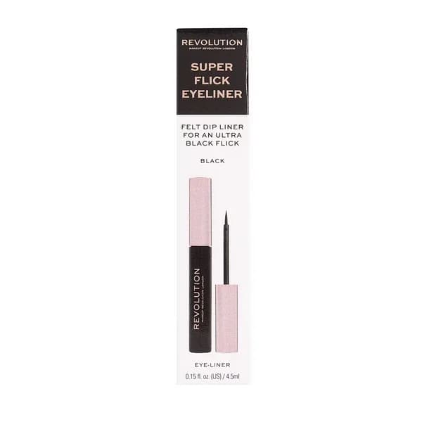 Revolution Super Flick Eyeliner - Präzisionskontrolle & Langanhaltend