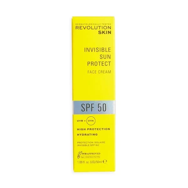 Unsichtbare Sonnencreme SPF 50 mit Hyaluronsäure von Revolution Skincare