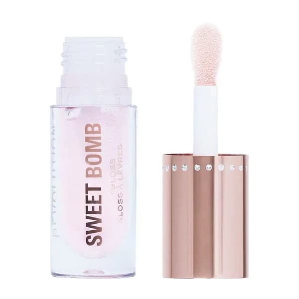 Revolution Y2K Baby Sugar Bomb Pink Glitter Lip Gloss