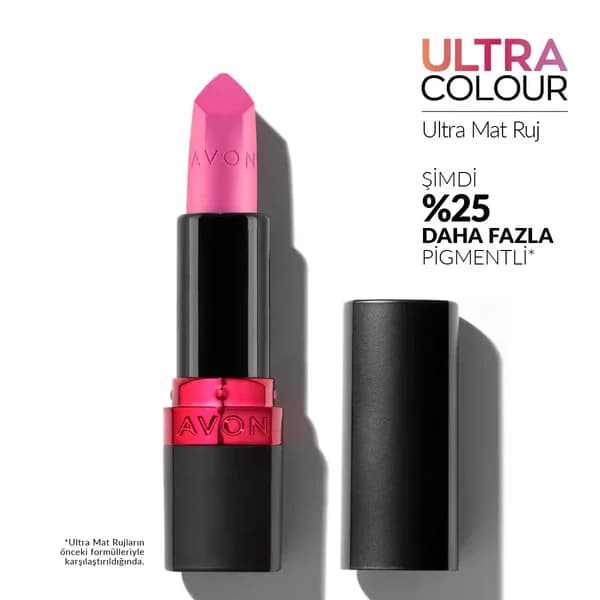Avon Ultra Matte Lippenstift - Elektrisches Pink