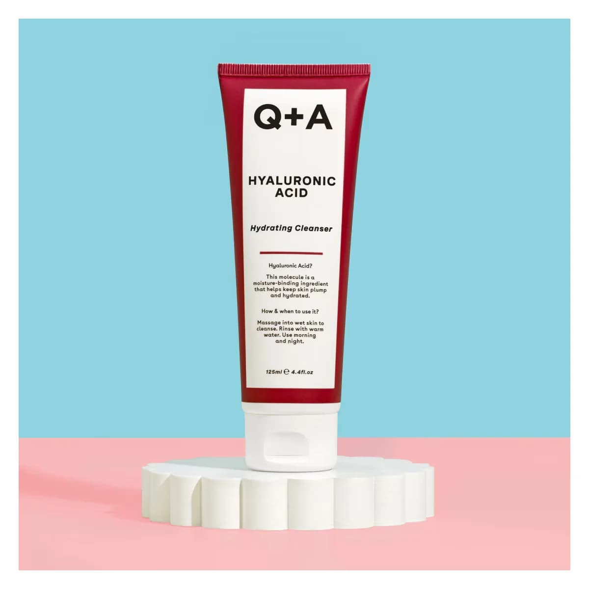 Q+A Hyaluronsäure Feuchtigkeitsspendender Reiniger 125ml