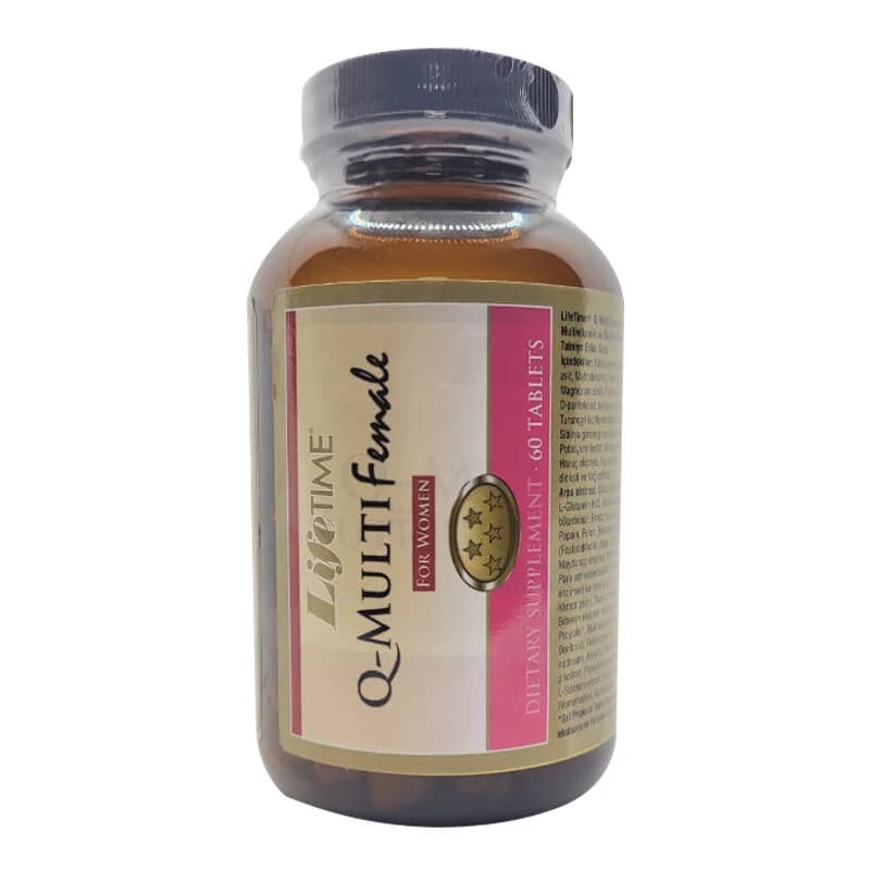 Lifetime Q-MultiFemale Vitamine für die Gesundheit von Frauen - 60 Tabletten
