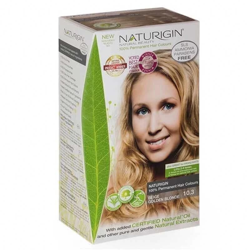 Naturigin Bio-Haarfarbe 10.3 Goldblond