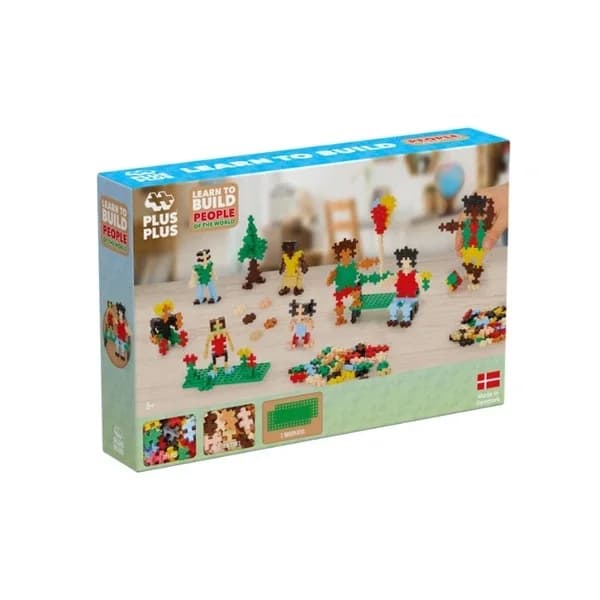 Plus Plus Ich lerne Menschen und Leben zu bauen 275 Teile
