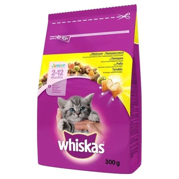 Whiskas Junior Katzenfutter Trockenfutter 300g