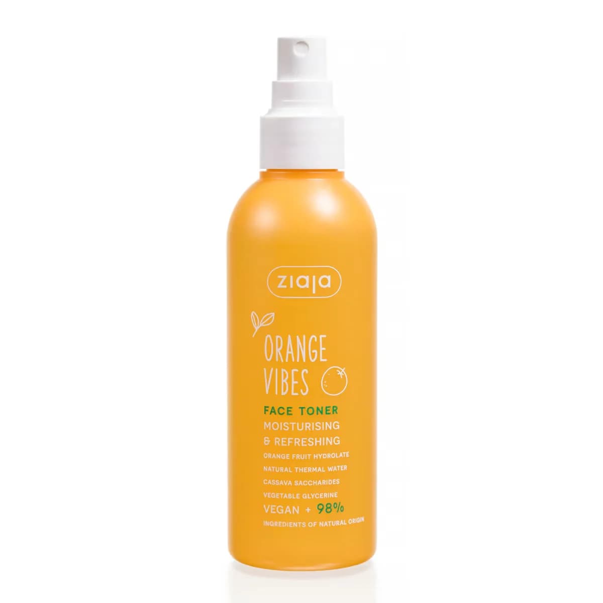 Ziaja Feuchtigkeitsspendendes Gesichtstonikum Spray mit Orangenhydrolat 190ml