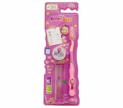 Kinderzahnbürste mit Sanduhr in verschiedenen Formen von Fab Lab