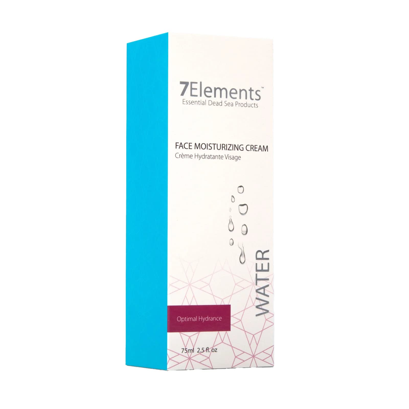 Gesicht Feuchtigkeitscreme - Perfekte Hydratation mit Mineralformel - 75 ml von 7 Elements