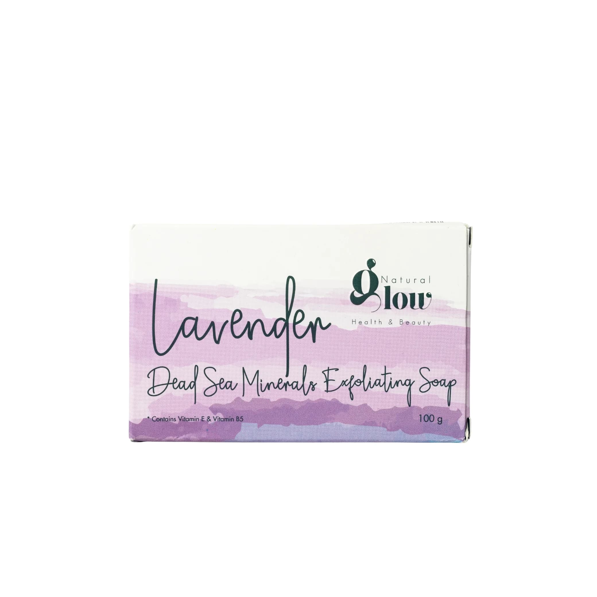 Natürliche Glow Lavendel Totes Meer Mineralien Peeling-Seife 100 g