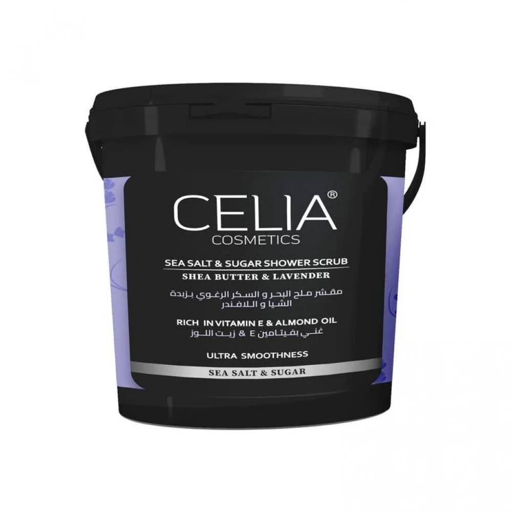 Celia Lavendel und Sheabutter Peeling Salz und Zucker 600g von Celia