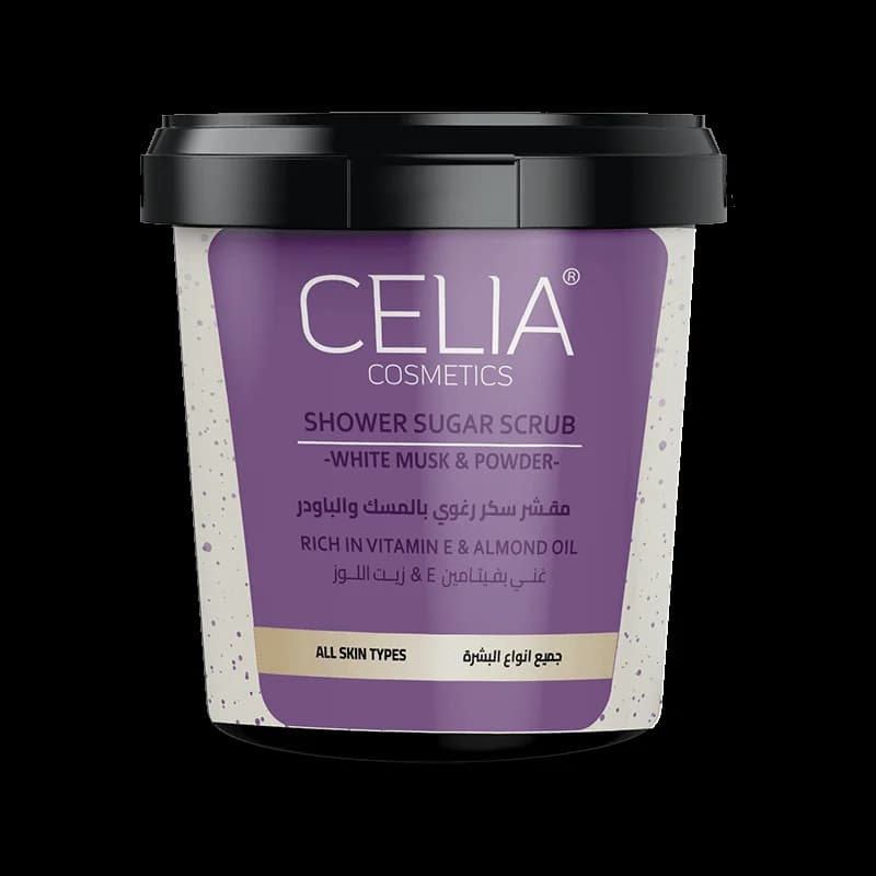 Musk und Puder Schaumzuckerpeeling 600g von Celia