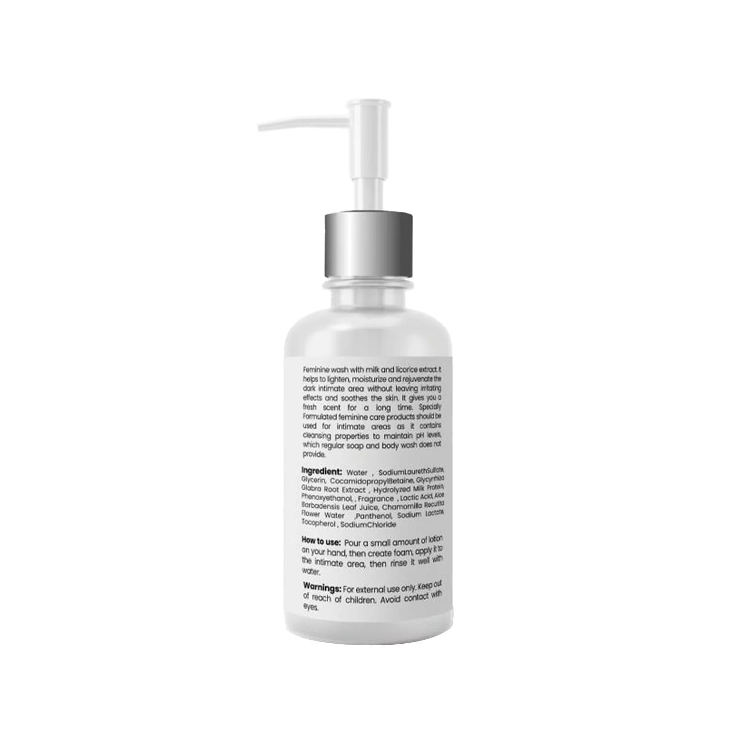 Celia Intimreinigung für Frauen mit Milch und Rosenwasser, 180g