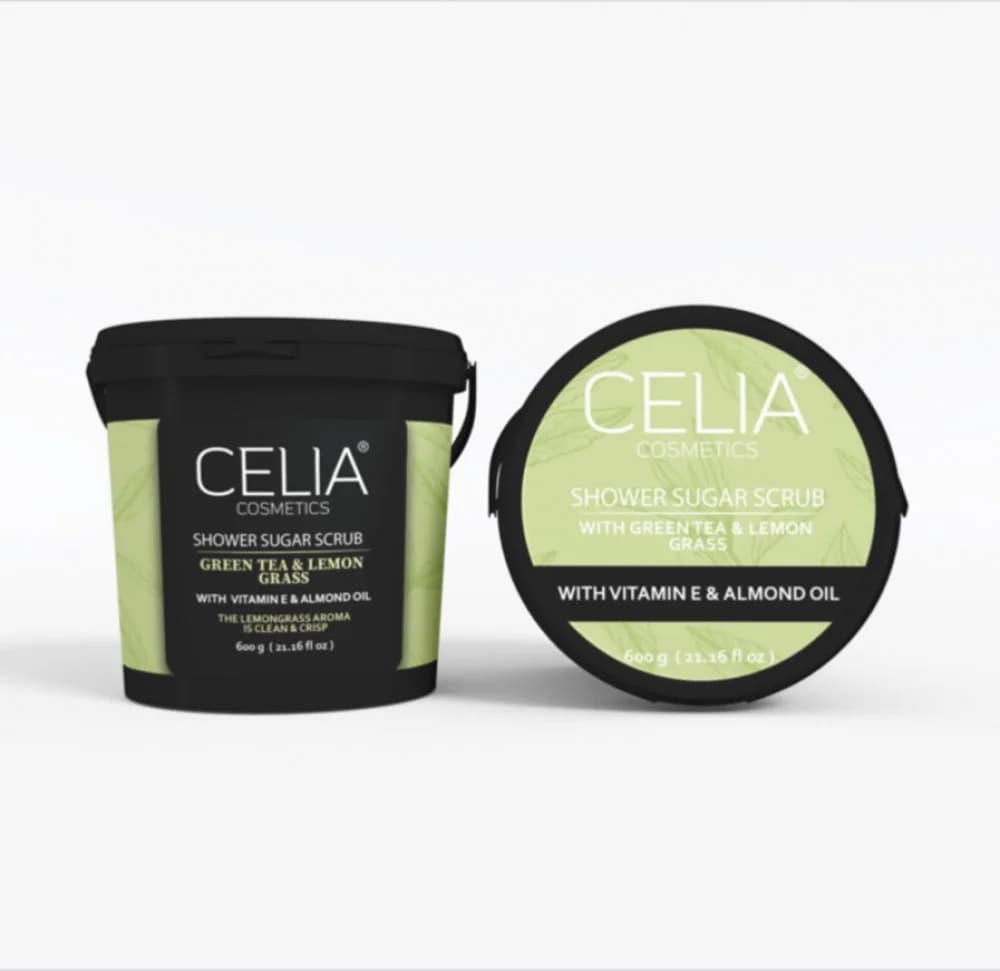 Celia Grüner Tee und Zitronengras Peeling 600 Gramm von Celia