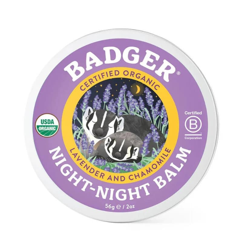 Badger Bio Nachtbalsam - Beruhigende Kräuterfeuchtigkeit 56g