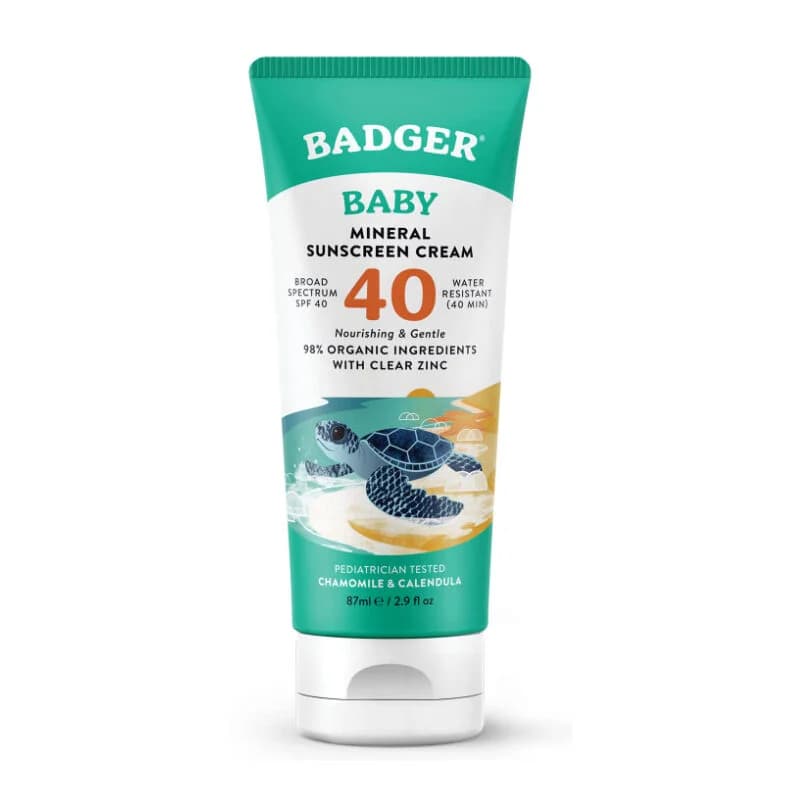 Badger Clear Baby Sonnencreme SPF 40 - 87ml
