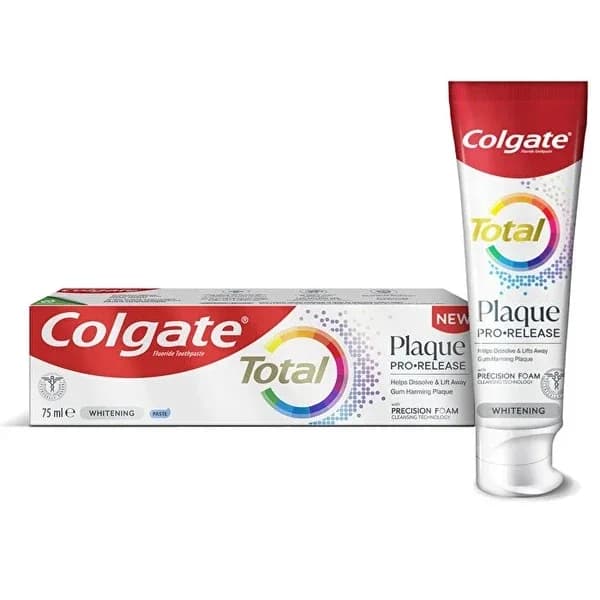 Colgate 75ml Zahnpasta - Plaqueentfernung & Zahnfleischschutz