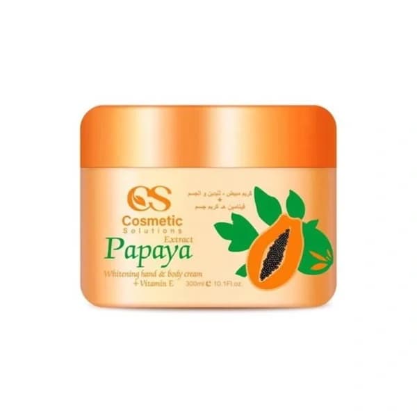 Papaya Körper- und Handcreme mit Vitamin H 300 ml von Cosmetic Solution