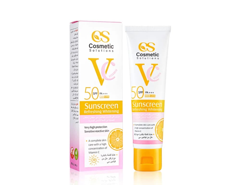 Vitamin C Sonnencreme (SPF-50+++) 50g von Cosmetic Solution