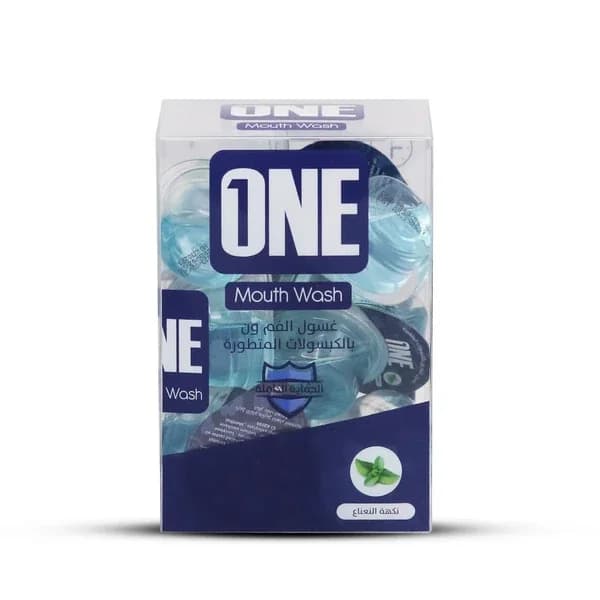 Die One Touch Advanced Minz Mundspülung 20 Kapseln