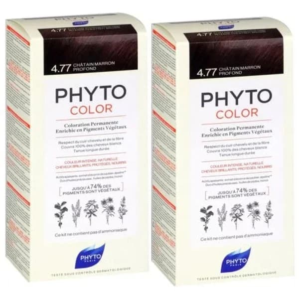 Phyto Phytocolor Pflanzenhaarfarbe 4.77 Intensiv Kupfer